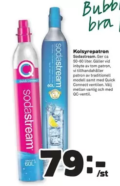 sodastream - Kolsyrepatron