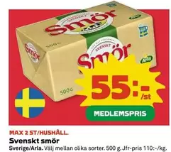 Arla - Svenskt smör