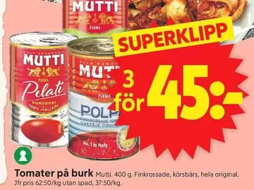 Mutti - Tomater på burk