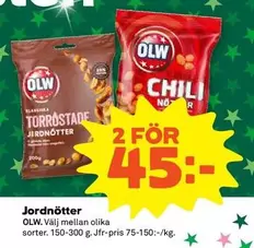 OLW - Jordnötter
