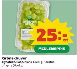 Gröna druvor