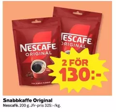 Nescafe - Snabbkaffe Original