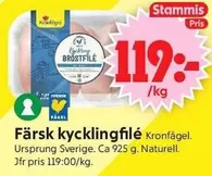 Kronfågel - Färsk kycklingfilé