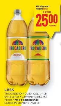 TROCADERO, CUBA COLA