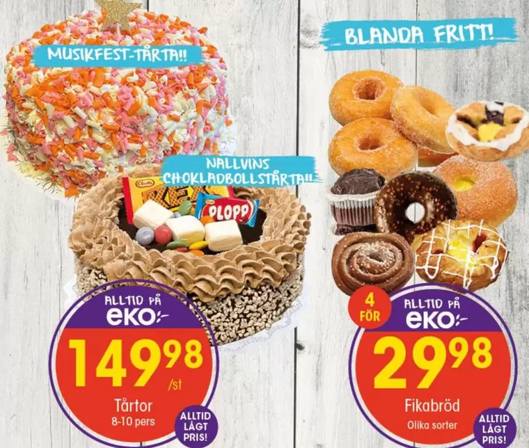 EKO - Tårtor