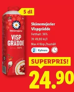 Skånemejerier - Vispgrädde