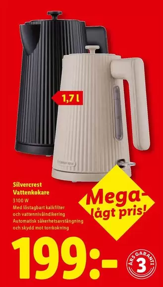 silvercrest - Vattenkokare