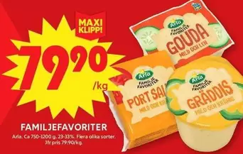 Arla - FAMILJEFAVORITER