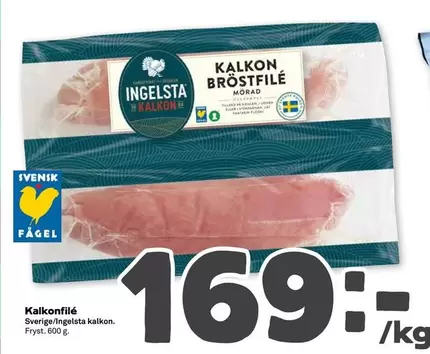 Ingelsta kalkon - Kalkonfilé