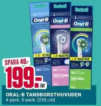 Oral B - TANDBORSTHUVUDEN