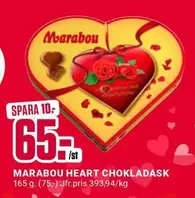 marabou - HEART CHOKLADASK
