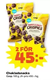 Coop - Chokladsnacks