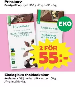 Änglamark - Ekologiska chokladkakor