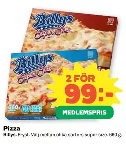 Billys - Pizza