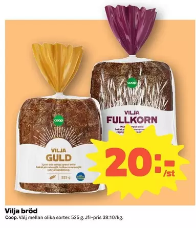 Coop - bröd