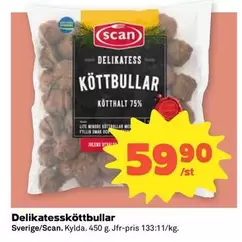 Scan - Delikatessköttbullar