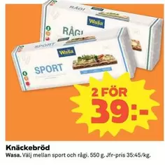 Wasa - Knäckebröd