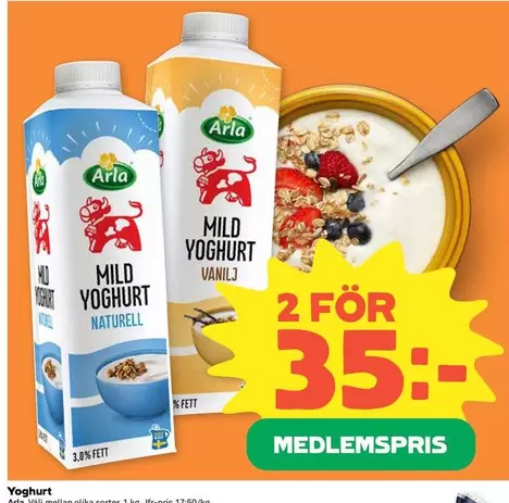 Arla - Yoghurt