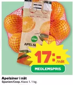 Coop - Apelsiner i nät