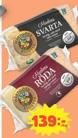 Arla - SVARTA, RÖDA