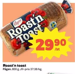 Pågen - Roast'n toast