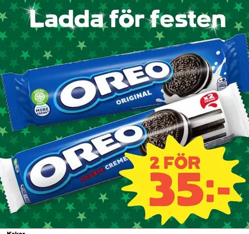 Oreo Original, Oreo Double Creme