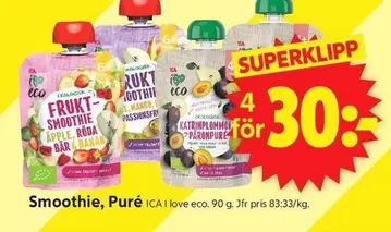 Apple - Smoothie, Puré