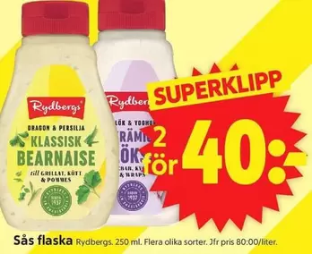 Rydbergs - Sås flaska