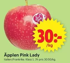 Äpplen Pink Lady