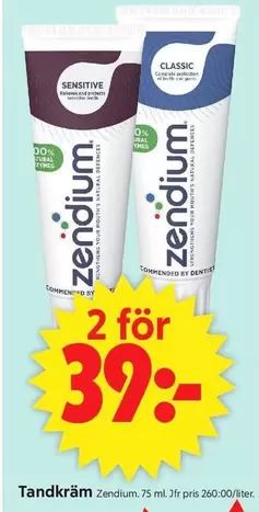 zendium - Tandkräm