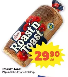 Pågen - Roast'n toast