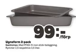 GastroMax - Ugnsform 2-pack