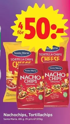 Santa Maria - Nachochips, Tortillachips