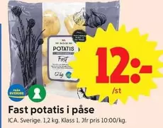 Fast potatis i påse