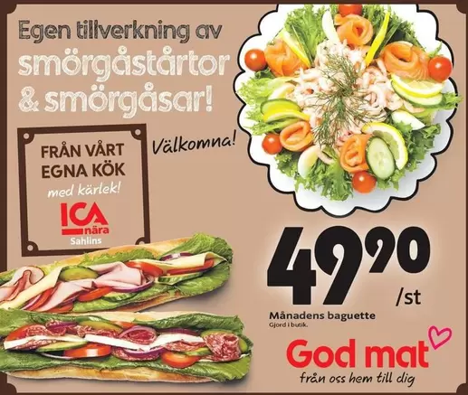 smörgåstårtor & smörgåsar