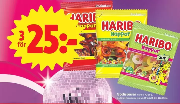 Haribo - Nappar