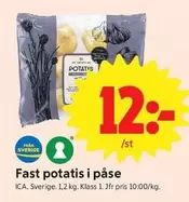 Fast potatis i påse