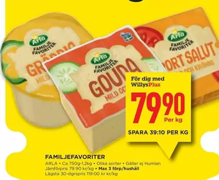 Arla - FAMILJEFAVORITER