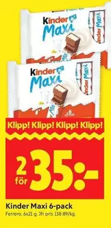 Kinder - Maxi