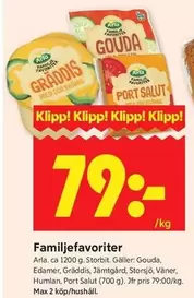 Arla - Familjefavoriter