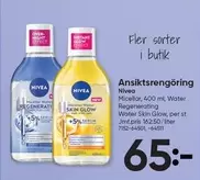 Nivea - Micellar, Water Regenerating Water Skin Glow