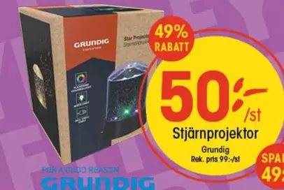 Grundig - Stjärnprojektor