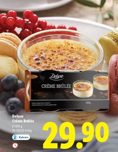 Deluxe - Crème Brûlée