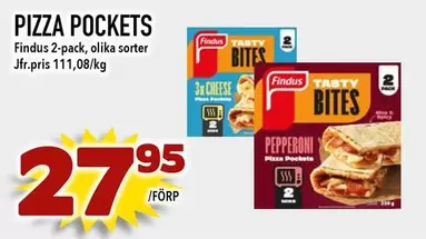 Findus - PIZZA POCKETS