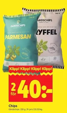 Gårdschips - Chips