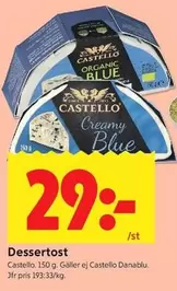 Castello - Dessertost