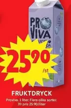 Proviva - FRUKTDRYCK