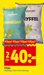 Gårdschips - Chips