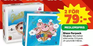 Sia - Glass flerpack