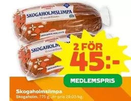 Skogaholm - slimpa